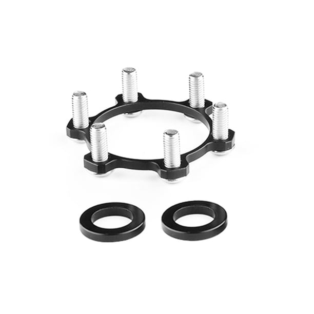 Yuarrent Adaptador de cubo de rueda de bicicleta universal Convertidor de freno de disco de aleación de aluminio Ciclismo 142 bis 148