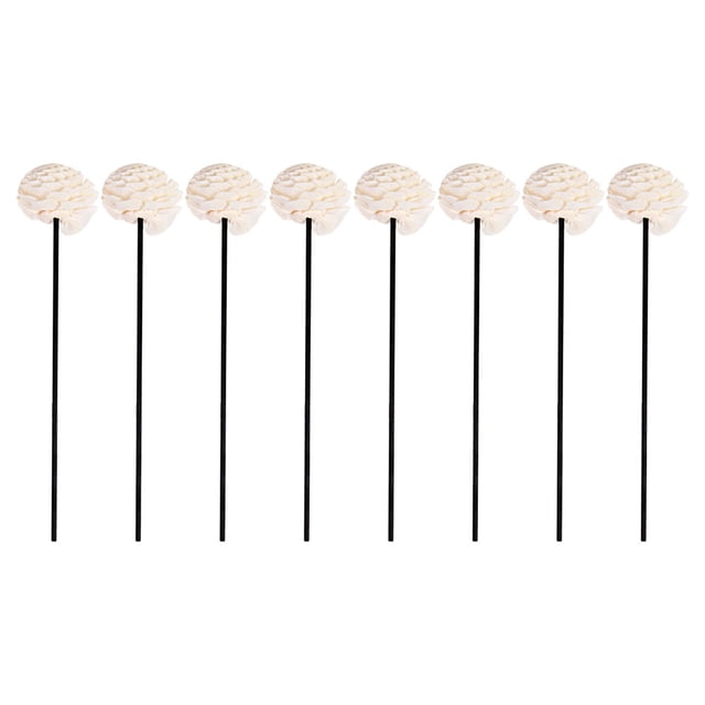 Miangastore 8pcs Replaceable Diffuser Sticks Wedding Diffuser Flower Room Aromatherapy Sticks