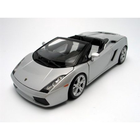 1:18 Scale Lamborghini Gallardo Spyder Diecast Vehicle (Colors May Vary), Large approximately 9-1/2 replicas, die-cast metal body with plastic.., By