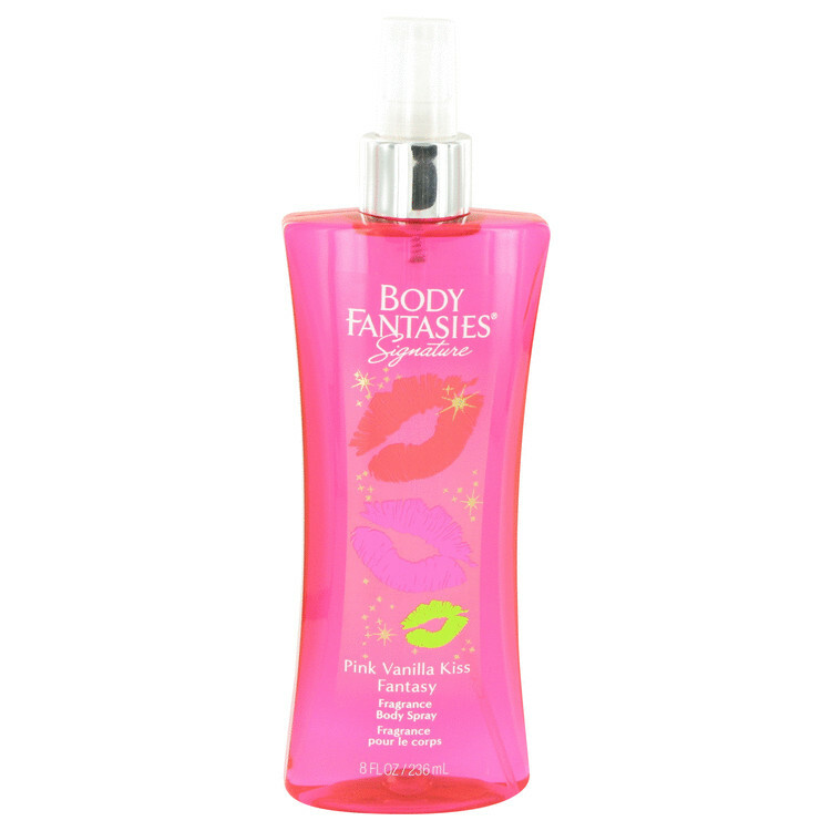 Body Fantasies Pink Vanilla Kiss Women's Body Spray, 8 fl.oz. - image 2 of 2