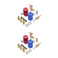 thumbnail image 4 of Thinsony Convenient Adapters Made Of Metal For Diagnostic Manifold Pressure Gauge 2Set, 4 of 6