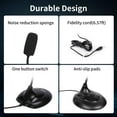 thumbnail image 5 of Computer Microphone 3.5mm Desktop with 360° Gooseneck,for Plug &Play, 5 of 5