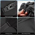 thumbnail image 4 of Compression Stuff Sack for Sleeping Bag,45L Lightweight Waterproof Compact Compression Nylon Stuff Sack StorageBag,Travel Compression Bag, Black), 4 of 5