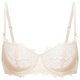 thumbnail image 2 of Sostén DOBREVA 40C de encaje push up balconette rosa blanco, 2 of 5
