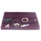 thumbnail image 2 of Bandeja organizadora de joyas con cajón para reloj, pulsera, anillos, vitrina, 2, 2 of 6