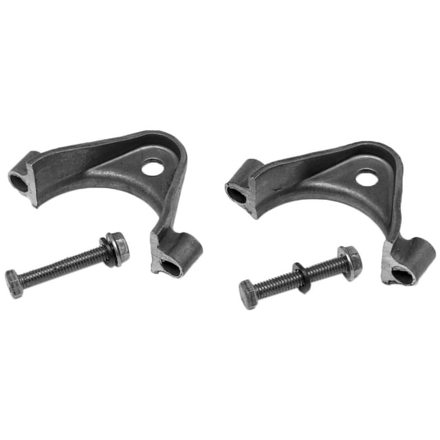 Walker Exhaust Exhaust Pipe Flange 36132 Flange Repair Kit; Split 2 Bolt Flange; 0.850 Inch Thickness; Steel