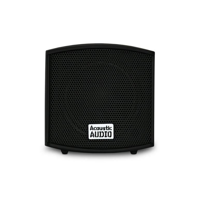 Acoustic Audio AA321B Mountable Indoor Speakers 1200 Watts Black 3