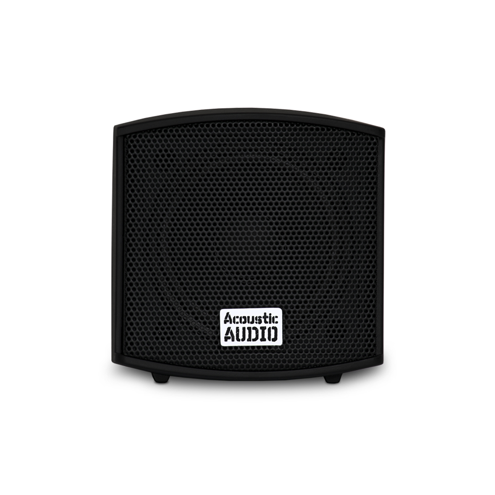 Acoustic Audio AA321B Mountable Indoor Black Speakers 1000 Watts 5 Piece Set AA321B-5S - image 3 of 5