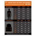 thumbnail image 5 of Heated Vest for Men and Women With 2 Pcs 20000mah Battery Included,21 Zone Heated Vest,Suitable for Camping,Hiking,and Other Outdoor Activities., 5 of 7