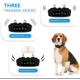 thumbnail image 3 of pitidos de vibración, choque estático con protección automática, collar antiladridos seguro y eficaz para perros pequeños, medianos y grandes de 11 a 110 libras (negro) XianweiShao 9024715995841, 3 of 5