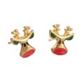 thumbnail image 1 of Pendientes de Navidad de dibujos animados de moda para mujer Pendientes de campana de Santa Wmkox8yi sjalhkljlk4527, 1 of 2