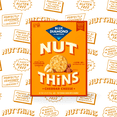 thumbnail image 4 of Blue Diamond Almonds Nut-Thins, Cheddar Cheese, Snack Crackers, Gluten-Free, 4.25oz Cardboard Box, 4 of 6