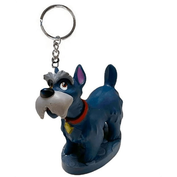 Lady & The Tramp JOCK Key Ring Keychain Ornament PVC Figure Figurine Charm New…
