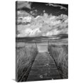 thumbnail image 1 of Global Gallery's 'Oak Bluffs Beach Path' By Katherine Gendreau Stretched Canvas Wall Art, 1 of 4