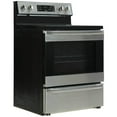 thumbnail image 2 of Element 5.2 cu. ft. Freestanding Smooth Surface Electric Range - Stainless Steel (EER34MSCS), 2 of 4