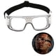 thumbnail image 5 of Hombres Mujeres Baloncesto Dribble Gafas Ciclismo Gafas Deportes Al Aire Libre Gris claro Sharpla Gafas de regate, 5 of 8