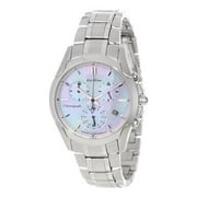 CITIZEN Women's FB1158-55D Eco-Drive Stainless Steel Chronograph Watch