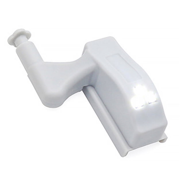 Bearachild Luz de detección inteligente LED debajo del gabinete Cocina Armario Bisagra Lámpara de noche de plástico Sala de estar Baño Luces Regalos Type3 NO3 Bearachild HA002041-01