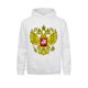 thumbnail image 3 of Sudadera con capucha con el emblema nacional del águila bicéfala rusa, regalo de Rusia, divertida sudadera de manga larga para jóvenes al aire libre estampada en las capuchas, 3 of 5