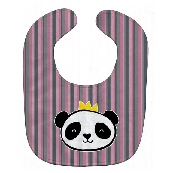 Panda Bear Queen Baby Bib
