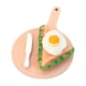 thumbnail image 5 of Mini comida para muñecas, pan mini para regalo para niños, niñas y niños pequeños, cocina Sandwich de huevo, 5 of 9
