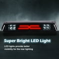 thumbnail image 5 of PIT66 Led Bar High Mount Stop Light Rear Tail Cargo Lamps Clear Lens Black Housing LED 3rd Brake Light X Type, Fit for Ford F150 2004-2008, 5 of 9