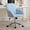 Baby Blue, variant on 25" Ergonomic Recliners, Chair Office with Memory Foam Cushion, Study Chair with Lumbar Support for office and study scenarios, Beige