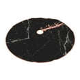 thumbnail image 2 of Kll Black Marble Texture Abstract Christmas Tree Skirt 36",Party Decorations Farmhouse For Christmas Decorations Holiday Party, 2 of 8
