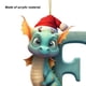 thumbnail image 3 of Decoraciones Dragón Dibujos Animados Navidad Exquisita Letra en Forma para Coche, 3 of 9