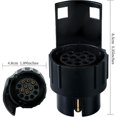 thumbnail image 2 of 12v Trailer Plug Adapter, 13 To 7 Pin Trailer Plug For Car, Truck, Tow Bar, 2 of 5