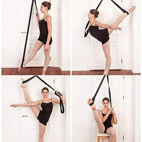 Leg Stretcher Door Stretch Band Ballet Dance Cheer Gymnastics Foot Training Belt 