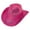 Rose Red, variant on Cowboy Cap Western Cowgirl Hat for Womens Girl Photo Props Sparkle Disco Cap