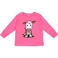 thumbnail image 3 of Inktastic Little Brown Cow Boys or Girls Long Sleeve Toddler T-Shirt, 3 of 5