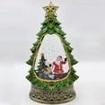 thumbnail image 3 of Bola de cristal de copo de nieve para niños, regalo de cumpleaños, decoraciones navideñas, lámpara de viento, candelabro, caja de música automática para nieve, 3 of 3