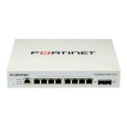 Fortinet Layer 2 FortiGate Switch Controller Compatible PoE  Switch FS-108F-FPOE