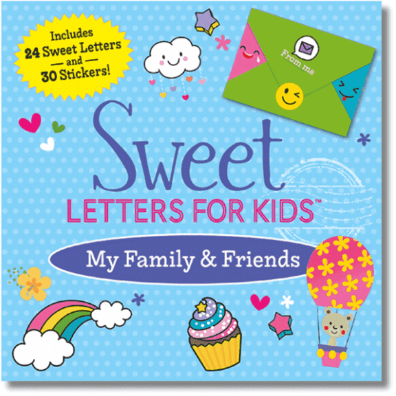 Sweet Letters My Family & Friends Writing Notebook & Sketch Book