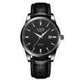 thumbnail image 3 of Resicozy Men Watches Quartz Waterproof Watch for Men Casual Wrist Watches with Leather Strap, 3 of 3