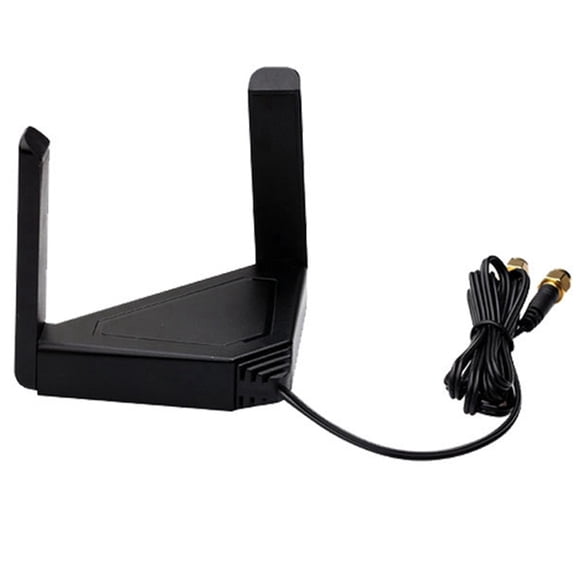 Antenna Cable Dual Band 2.4G5GHz for PCI-E Desktop WiFi Adapter RP SMA External Rotating Magnet Antenna for AX210 Router