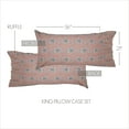 thumbnail image 4 of VHC Brands Kaila 5 Piece Luxury King Quilt Set (1 Luxury King Quilt, 2 King Shams, 2 King Pillowcase), 4 of 4