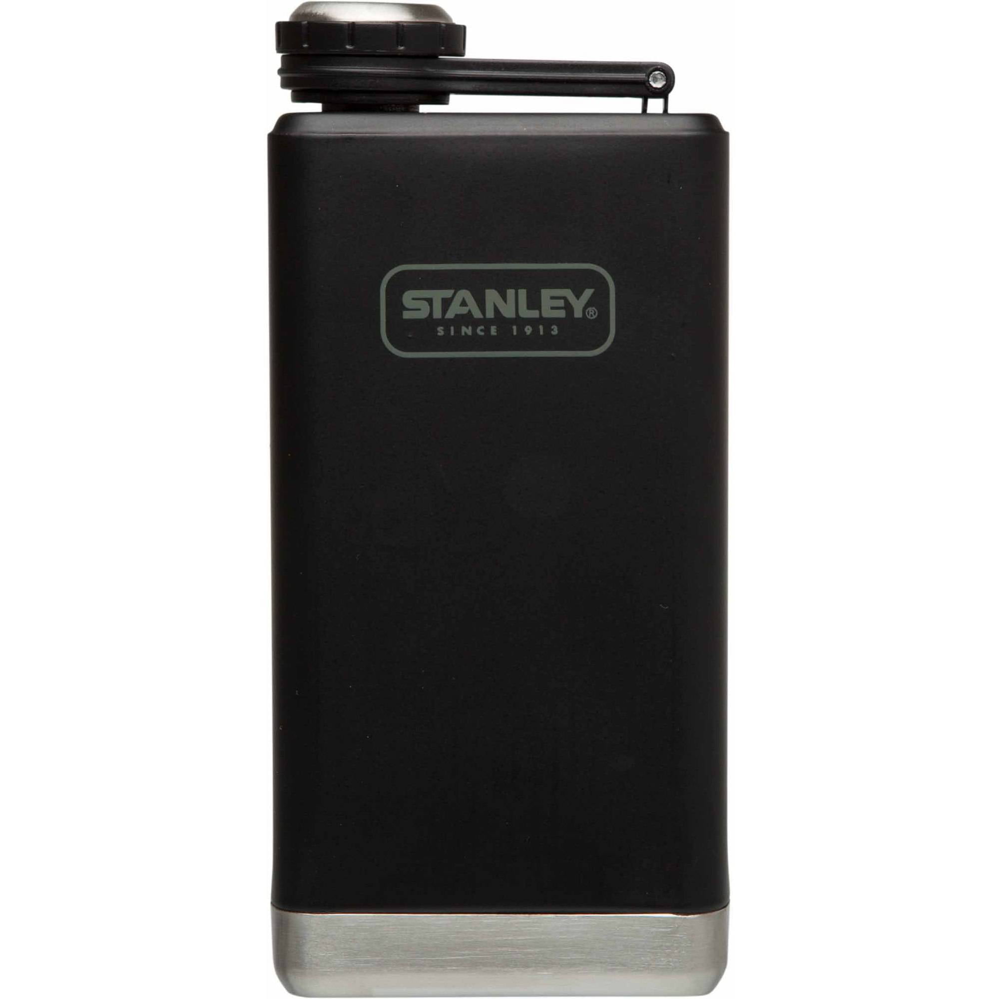 Stanley Adventure Stainless Steel Leak Proof Flask 8 oz Matte Black