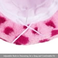 thumbnail image 3 of YooGuoGuo Winter Fluffy Fuzzy Bucket Hat Plush Furry Faux Fur Fisherman Hats Warm Hat for Women, 3 of 4