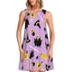 thumbnail image 1 of Easygdp Cute Halloween para Vestido Transpirable de Mujer, Vestido Suelto de Manga Corta con Pliegues y Bolsillos para el Verano, 1 of 7