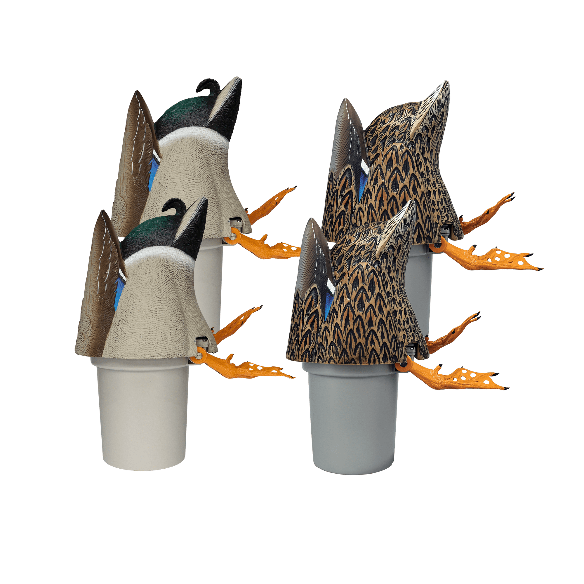 Avian-X Power Butt Kicker Duck Decoy Combo 4-Pack Mallard Drake & Hen
