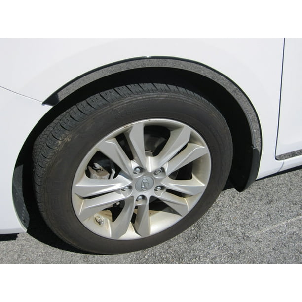 Stainless Steel Wheel Well Trim 4Pc Fits 20132017 Hyundai Elantra
