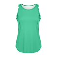 thumbnail image 7 of CAIXIA Sport Shirts for Women Sleeveless Cropped Tank Tops Crewneck Basic Undershirt Yoga Running Shirts for Women Loose Fit Racerback Breathable Tee, 7 of 7