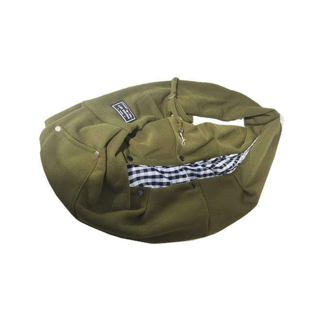 Methold Bolsa de transporte portátil Universal para mascotas, bandolera para animales, bolso de hombro, soporte para teléfono, bolsa a prueba de Aseo de mascotas Verde Methold PT004278-03