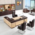 thumbnail image 1 of Executive Storage Workstation Desktop Meeting Reception Office Desks Corner Console Scrivanie Per Ufficio Luxury Furniture My Lux Decor Round, 1 of 6