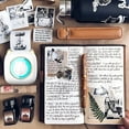 thumbnail image 4 of Riwcyla Pocket Printer Portable Thermal Printer Machine Wireless Connection 203DPI for Picture Label DIY Handcraft List Meno Notes Journal Receipt Paper Instant Sticker with 6 Roll Thermal Paper+3, 4 of 6