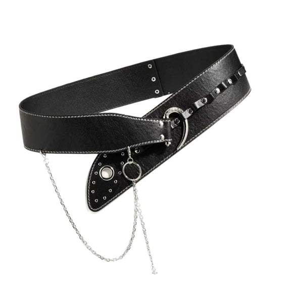 lanema Trendy Waist Belt PU for Dress Stage Dancing for Women Girls Elegant Corset