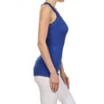 thumbnail image 2 of Women's V-neck Racer Back Tank - Royal Blue, 2 of 4